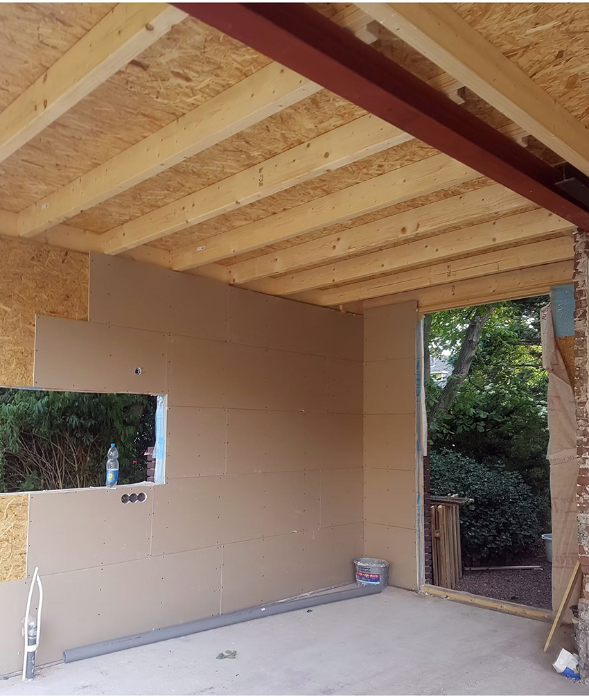 Uitbouw aanbouw woning aannemer Den Haag Delft Leiden Rotterdam gezocht