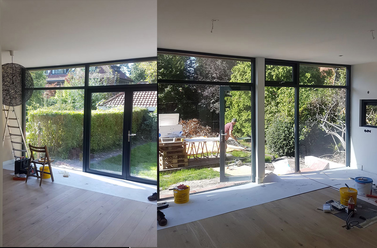 Uitbouw aanbouw woning aannemer Den Haag Delft Leiden Rotterdam gezocht